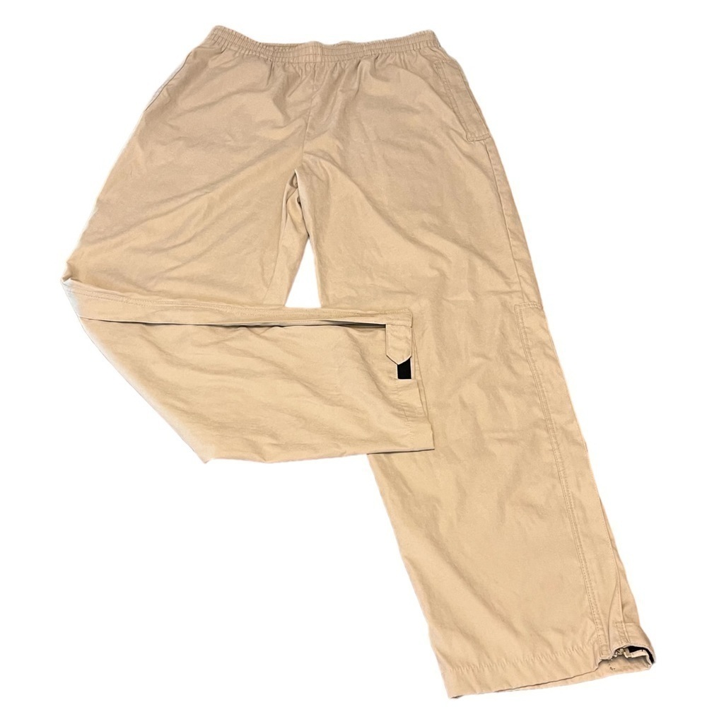 Second Skin Hydroshield Outdoor, Travel, Rain Pant in Beige with Elastic Waist